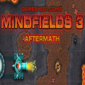 Mindfields 3 - Use the action tiles to direct the tanks to the destination portals.