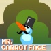 Mr. Carrot Face - Use your carrot nose to shoot the falling packages.